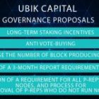 UBIK Capital Governance Proposals